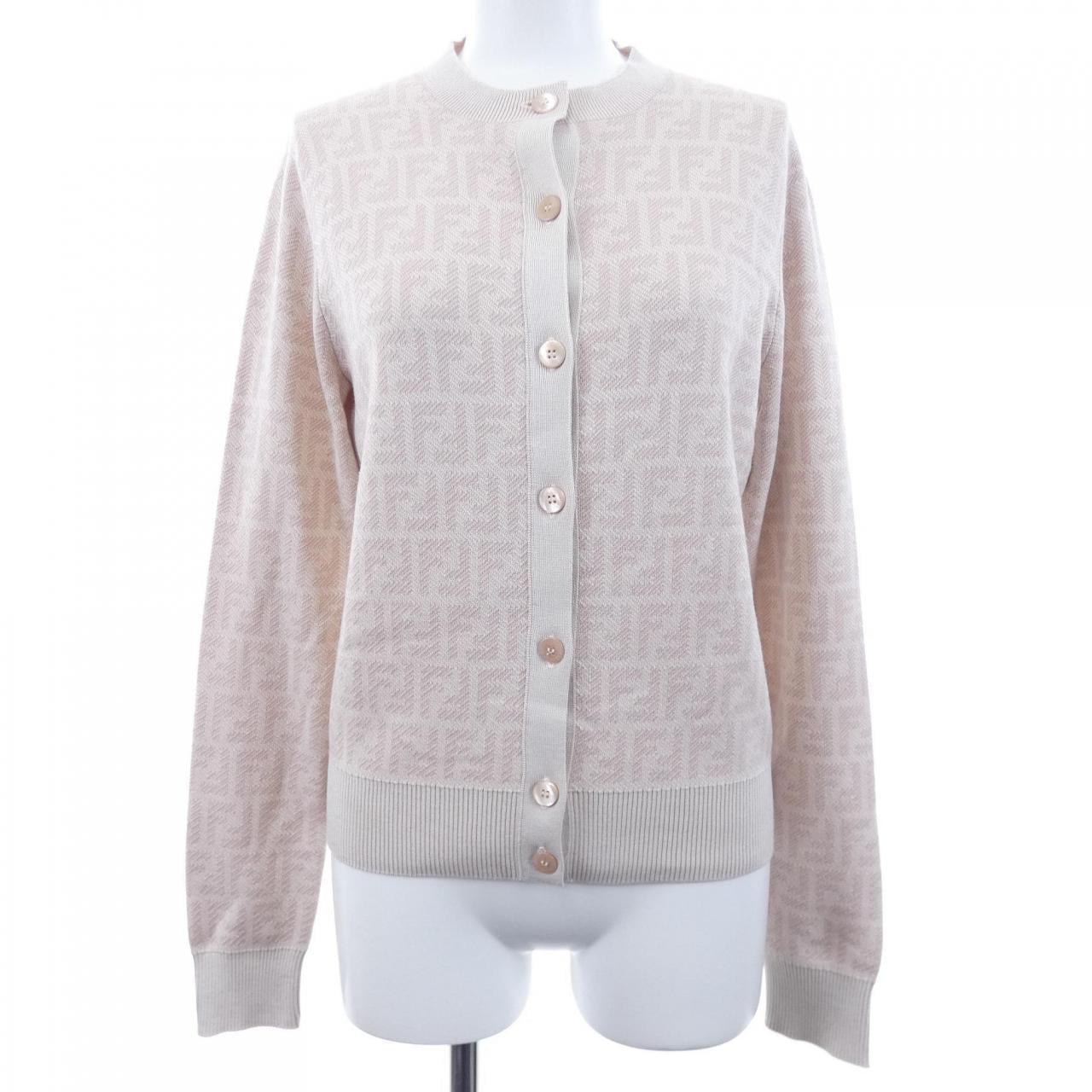 フェンディ FENDI FFモチーフ FZE566 AYM1 カーディガン