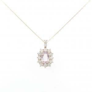 K18PG ベリル ネックレス 0.80CT