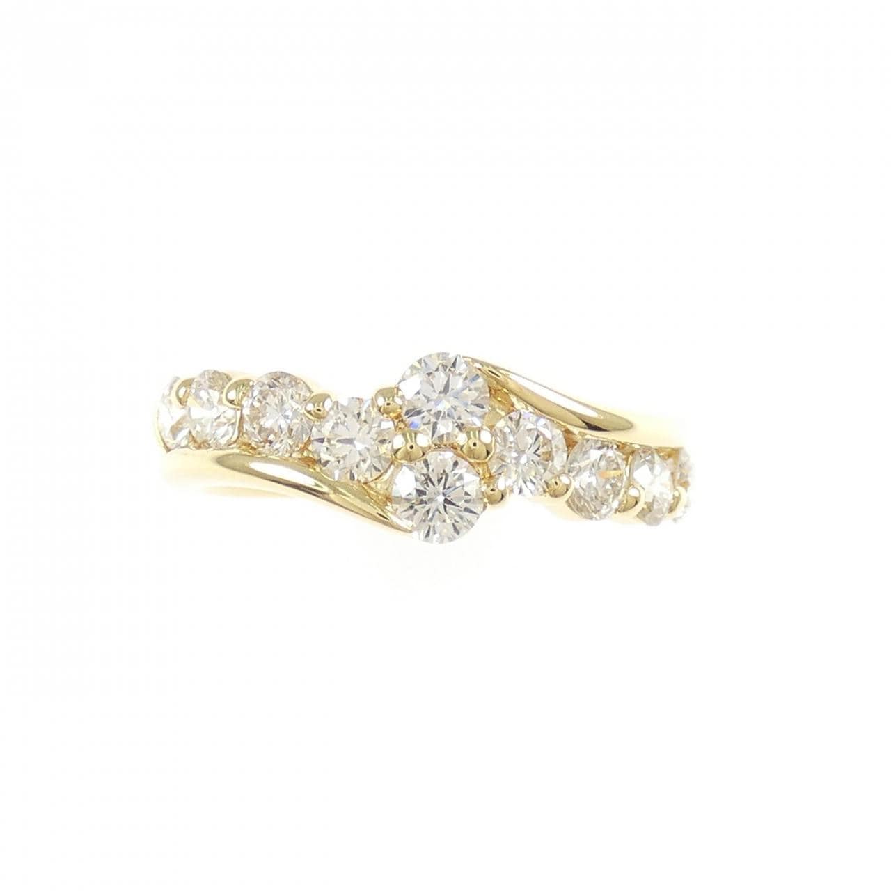 K18YG ダイヤモンド リング 1.00CT