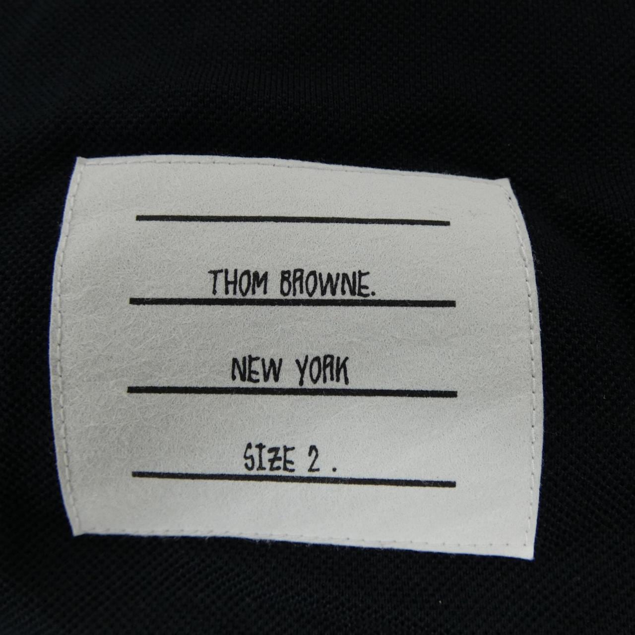 トムブラウン THOM BROWNE ピケ ポケット ポロシャツ 4BAR MJP022A ポロシャツ