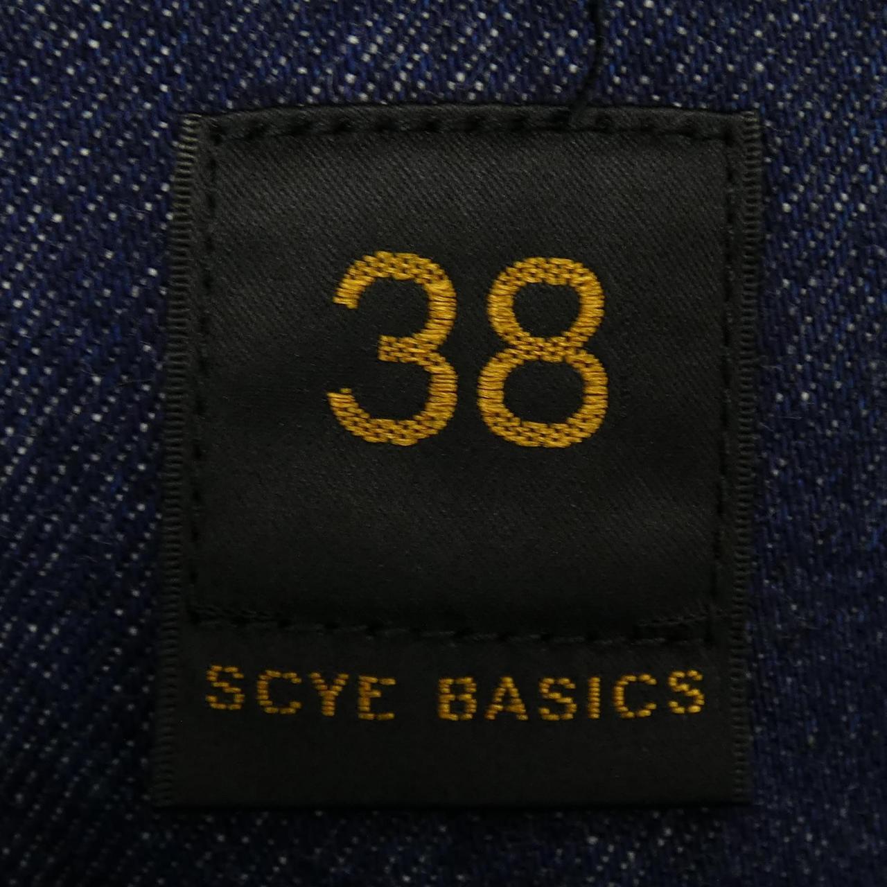 西贝斯SCYE BASICS牛仔外套