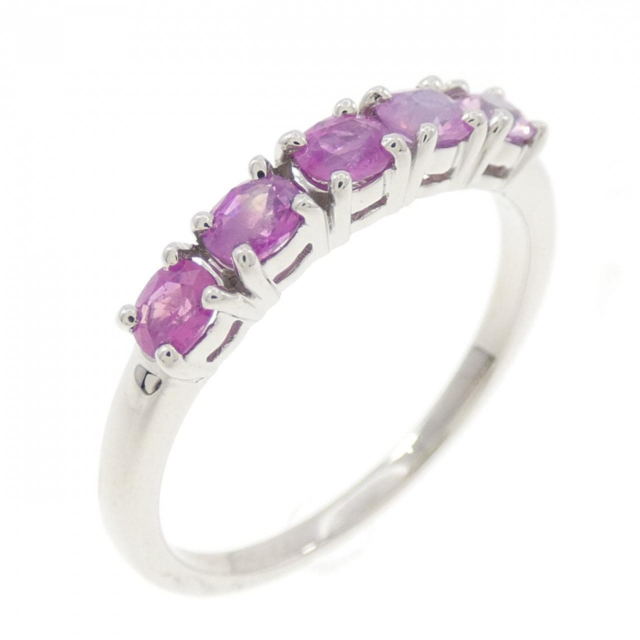 PT950 サファイヤ リング 0.59CT