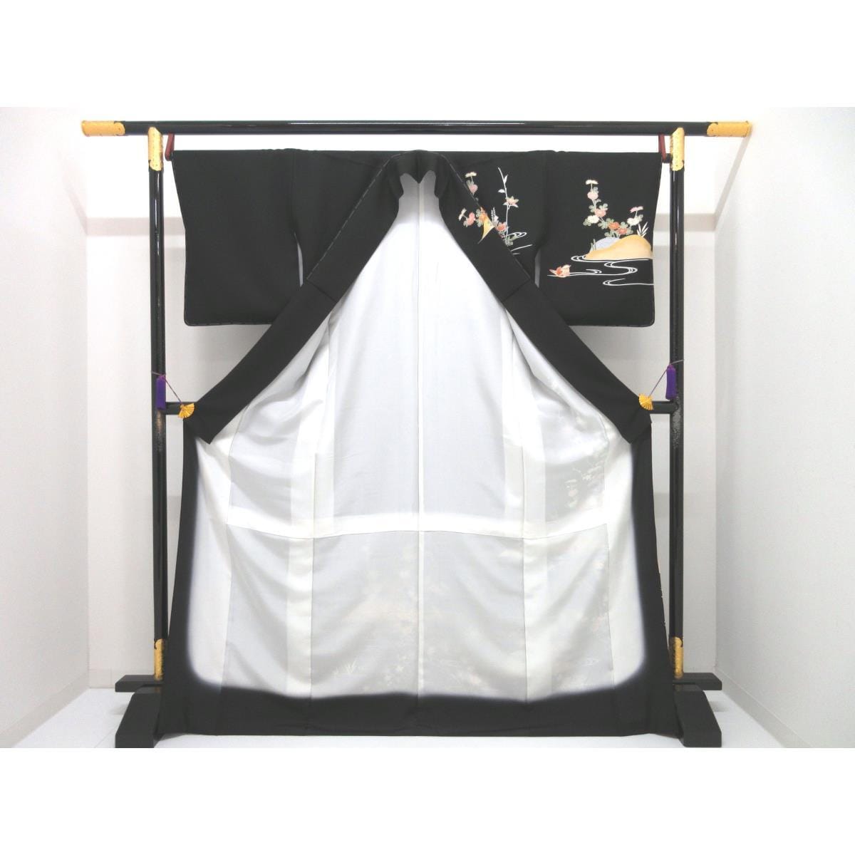 【未使用品】訪問着　友禅金彩加工