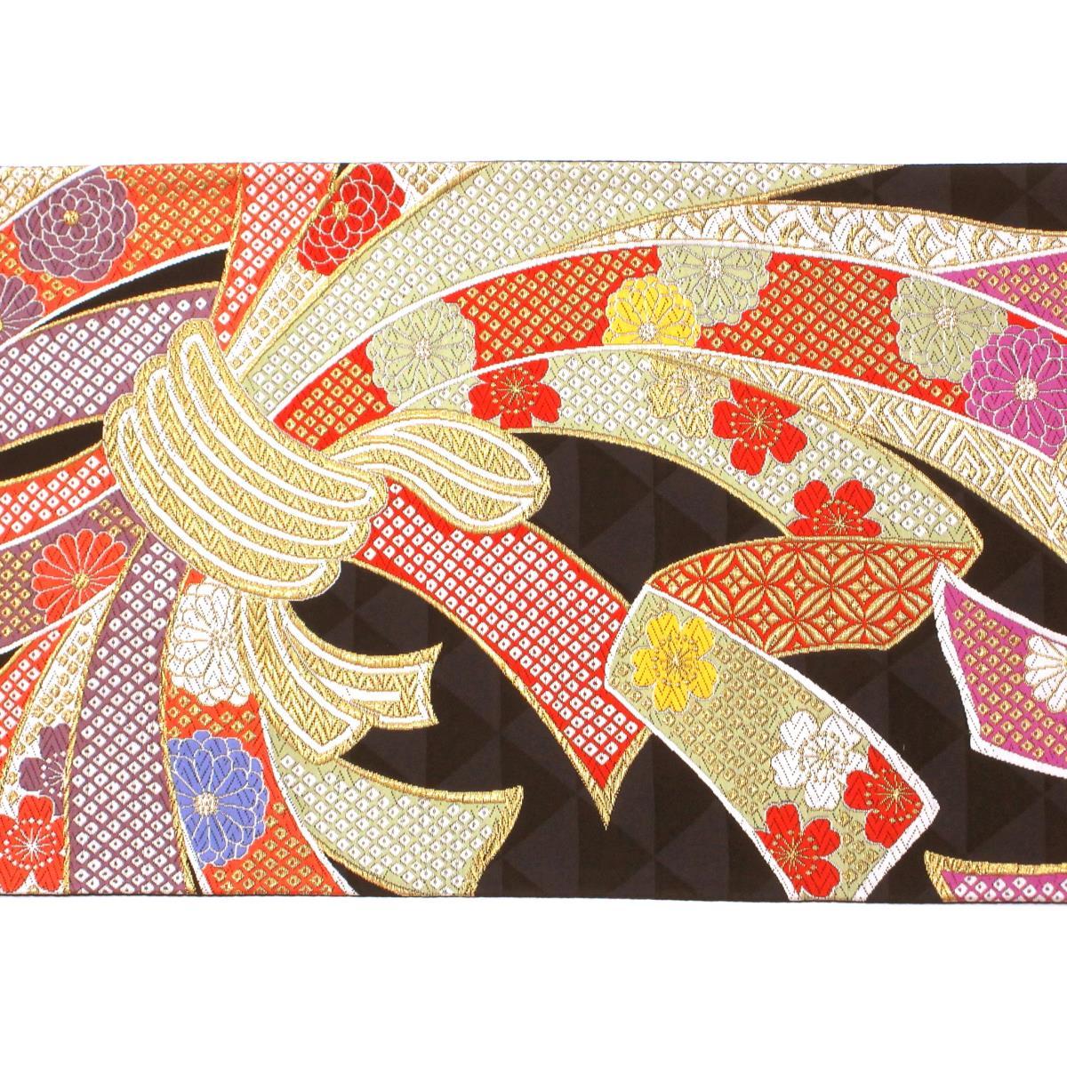 袋帯　芯なし仕立