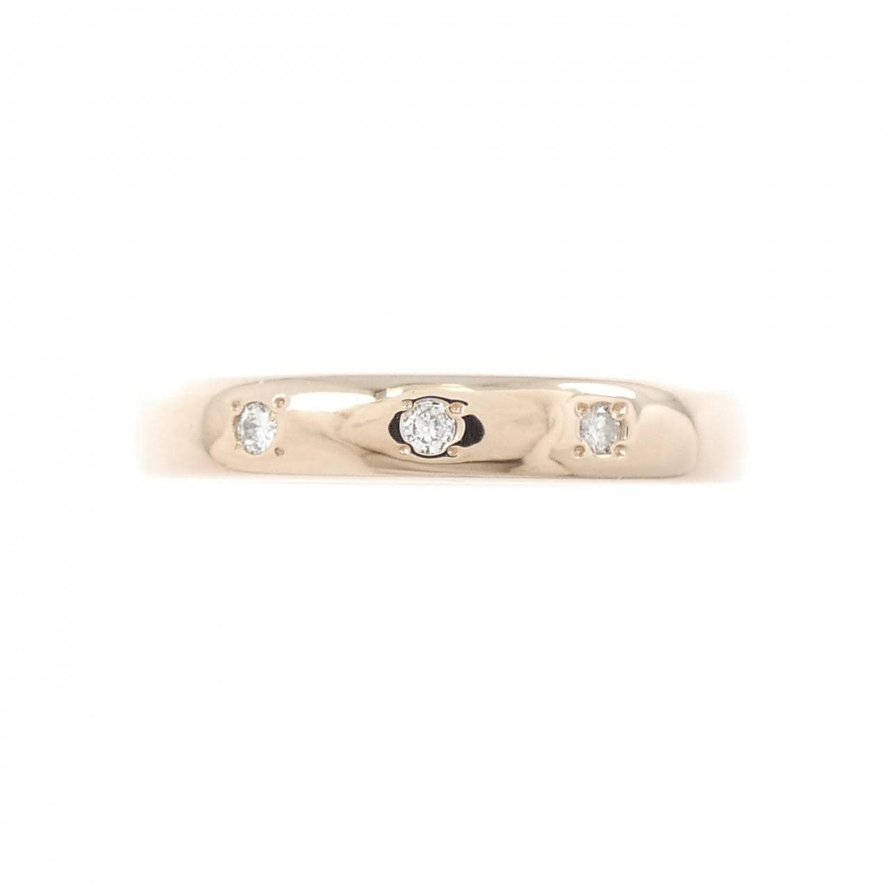 K18PG ダイヤモンド リング