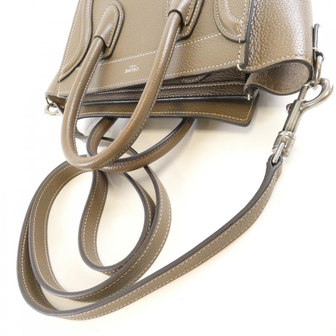 セリーヌ ラゲージ ナノ ショッパー 168243DRU バッグ