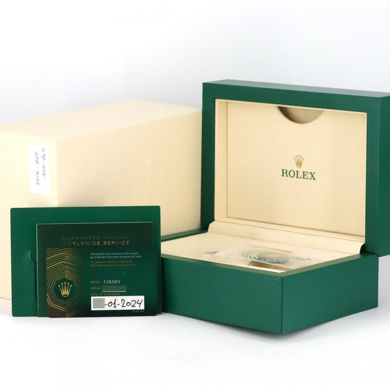 ROLEX Daytona 126503 SSxYG Automatic Random Number