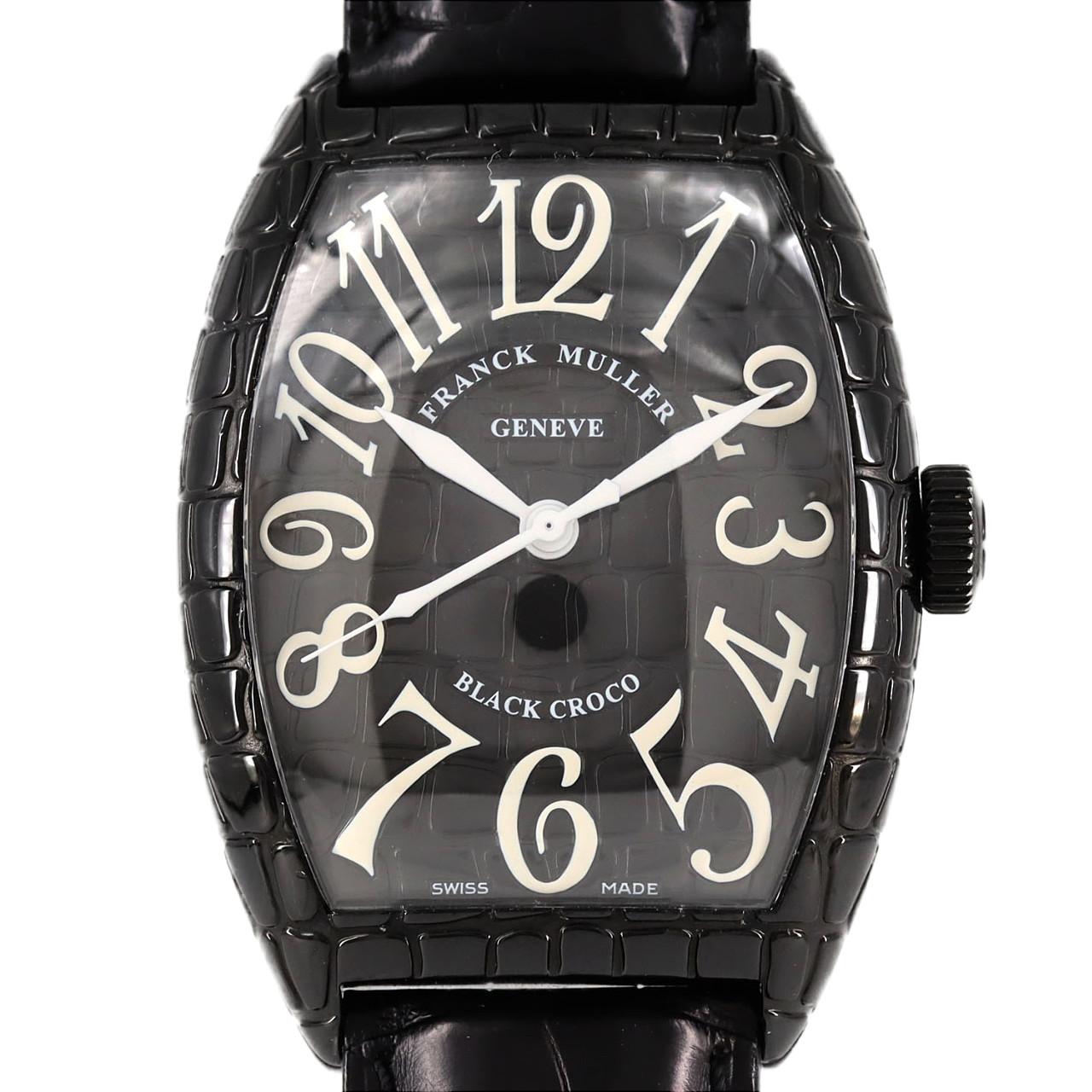 フランクミュラー ブラッククロコ 8880SCBLKCRO SS 自動巻