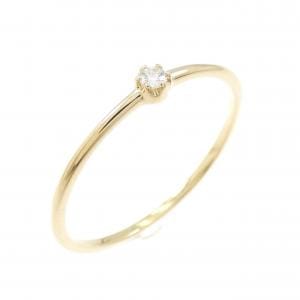 【リメイク】K18YG ダイヤモンド リング 0.03CT