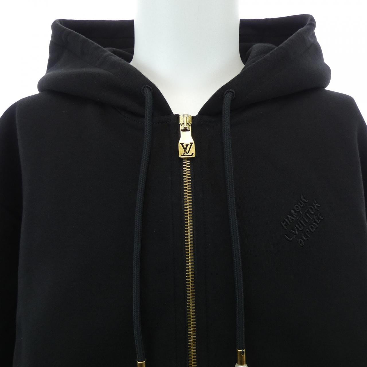 ルイヴィトン LOUIS VUITTON エンブロイダードジップジャージーフーディ HRY42WCFJ パーカー