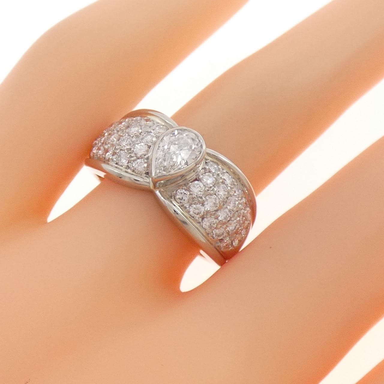 PT900 ダイヤモンド リング 0.504CT