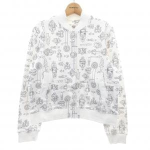 エルメス HERMES フェロヌリー･リミックス クルー･ド･セル 6E4218DG ブルゾン