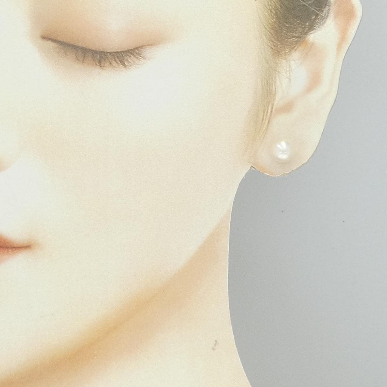 ミキモト アコヤパール ピアス 7.3mm