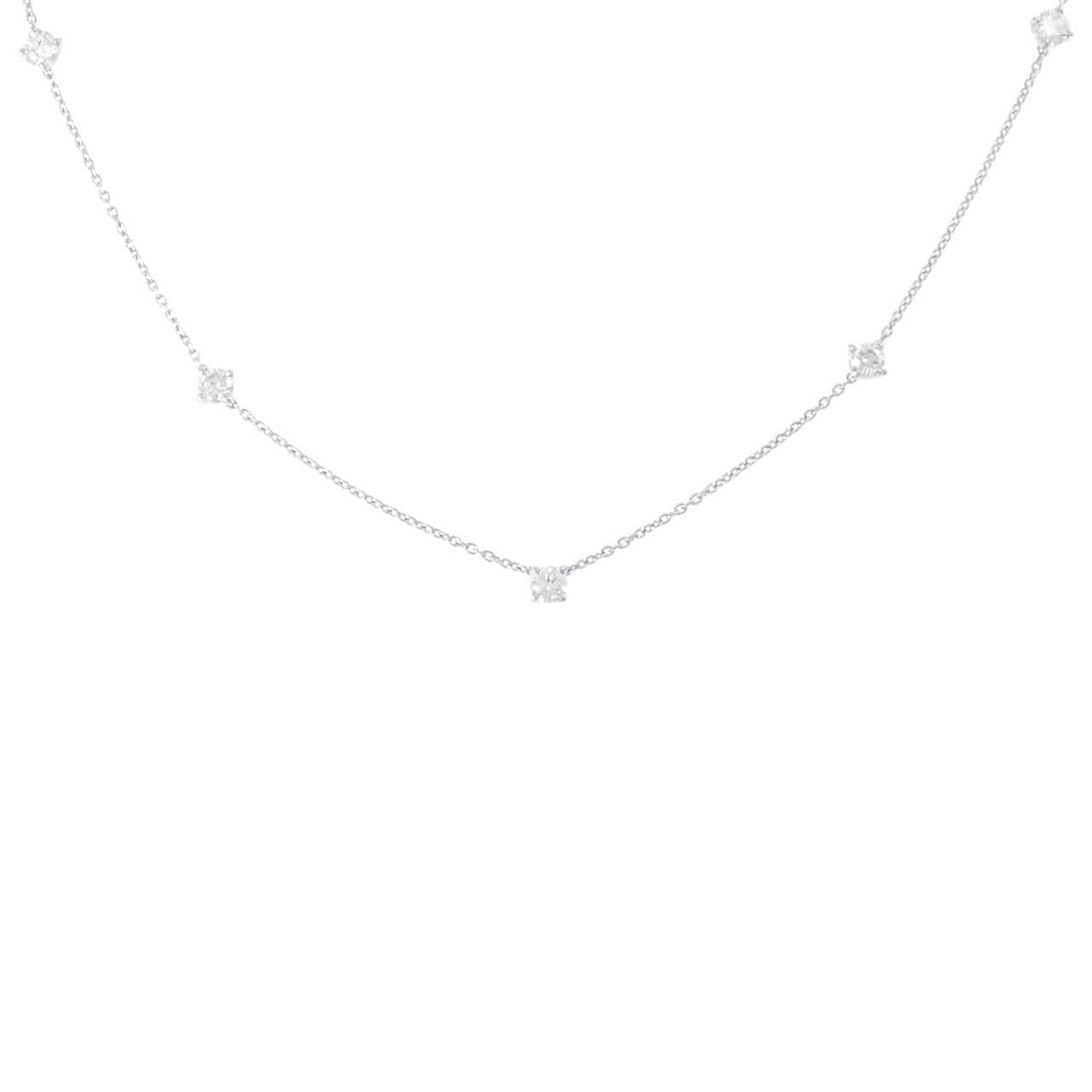 PT900/PT850 ダイヤモンド ネックレス 0.50CT