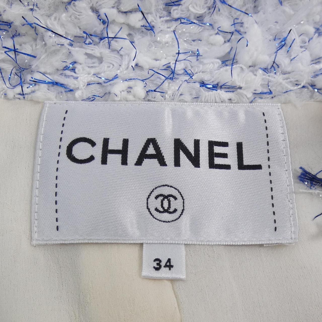 シャネル CHANEL ノーカラージャケット