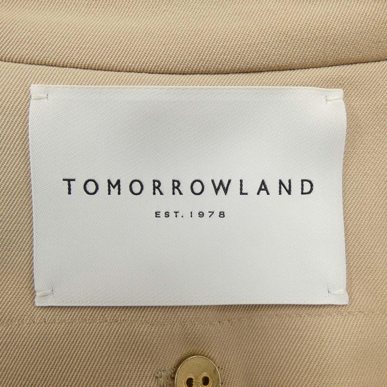 トゥモローランド TOMORROW LAND トレンチコート