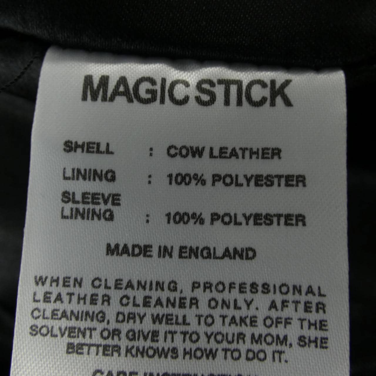 James Gross JAMES GROSE MAGIC STICK皮夾克