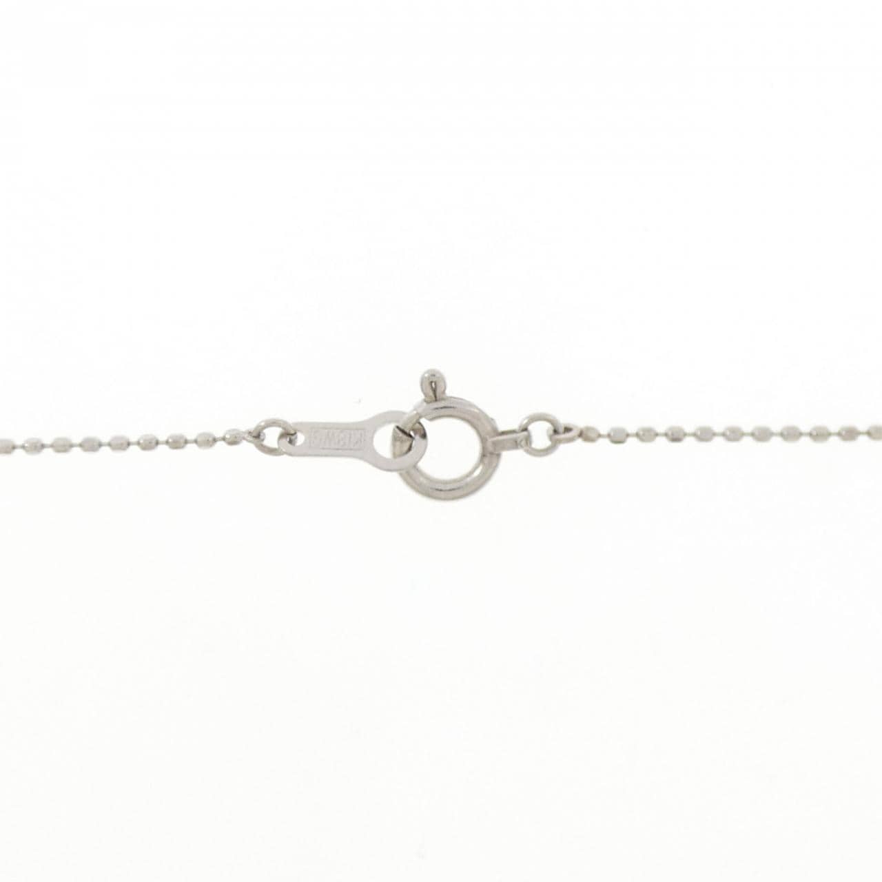 K18WG ダイヤモンド ネックレス 0.30CT