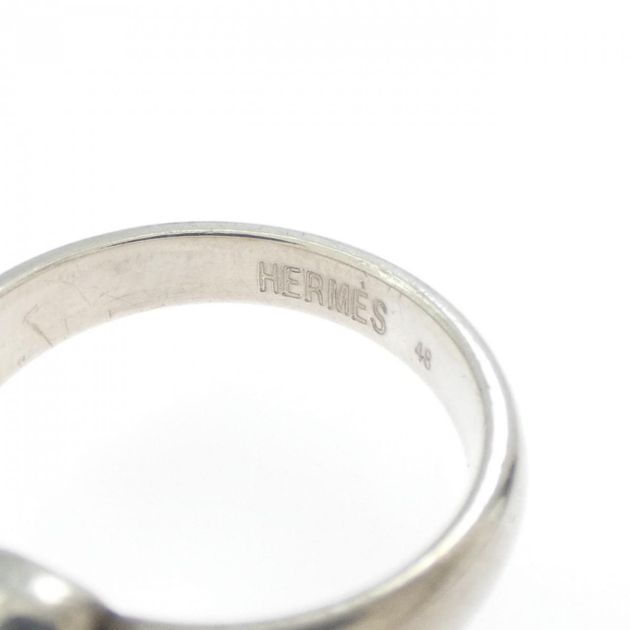 [vintage] HERMES Heart Hallmark Ring