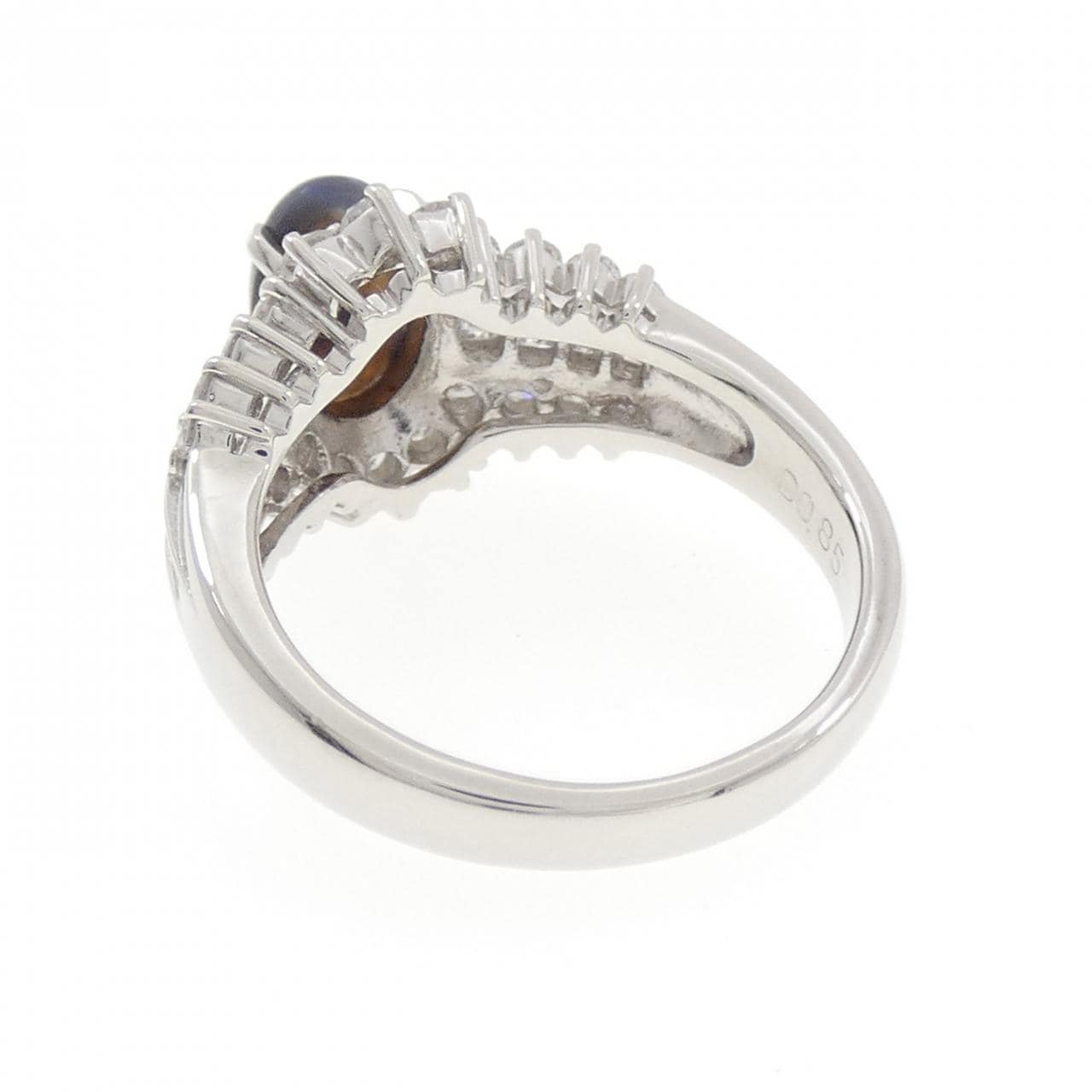 PT900 ブラックオパール リング 1.01CT