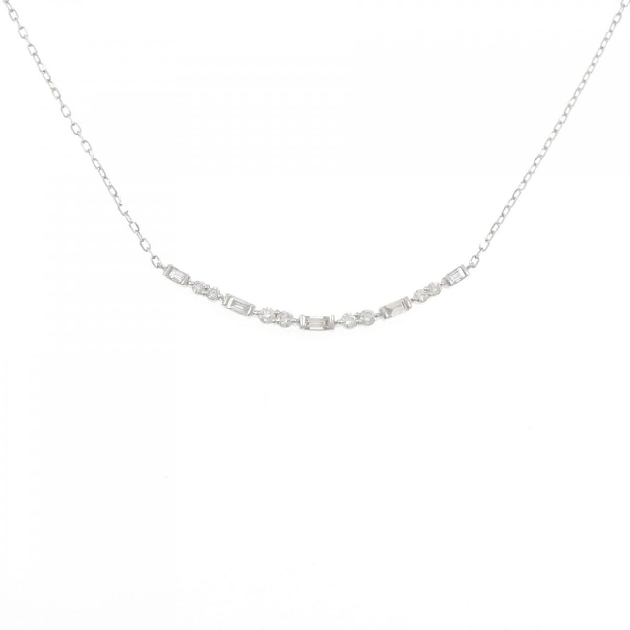 PT900/PT850 ダイヤモンド ネックレス 0.50CT