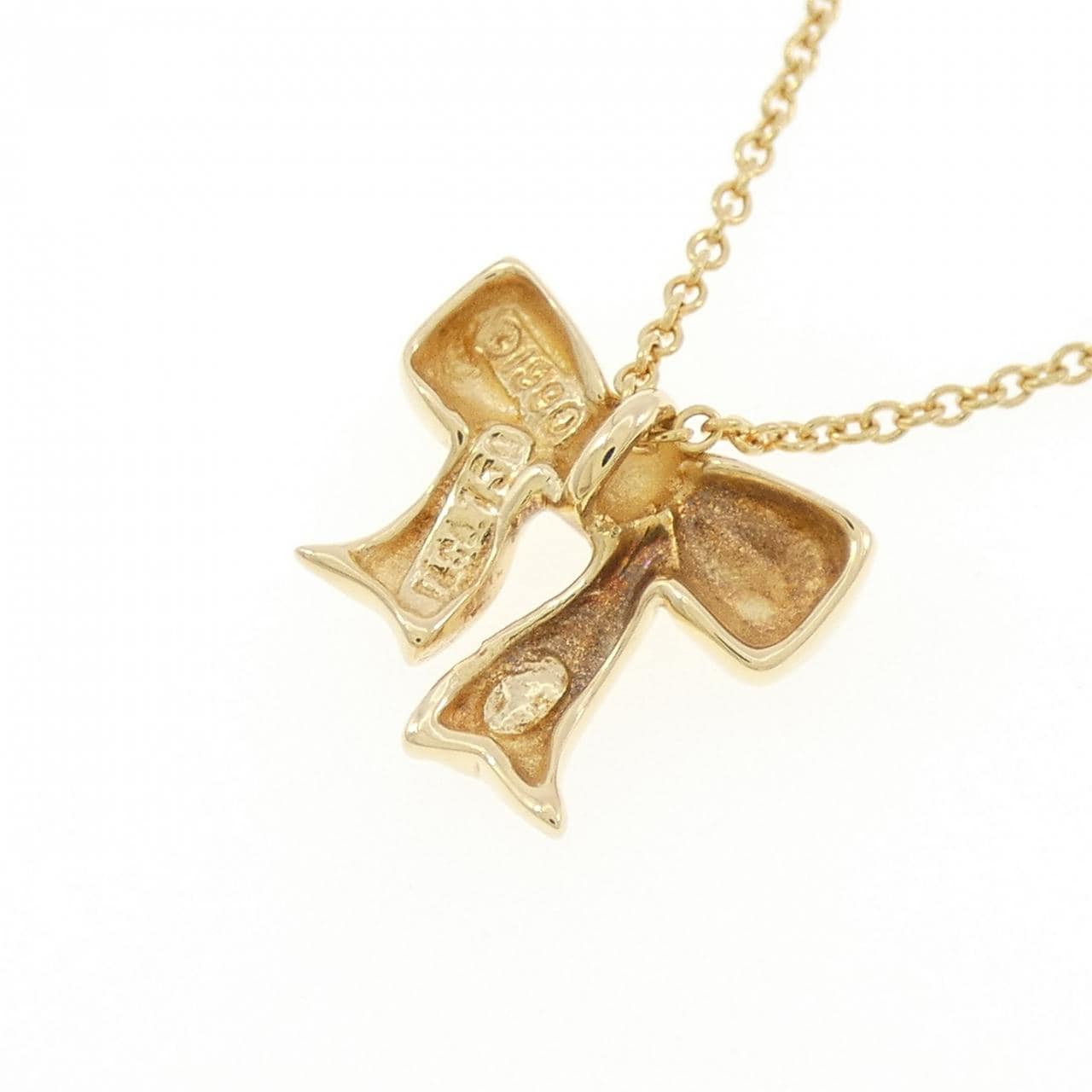 ティファニー ブルーボックスボウ ネックレス