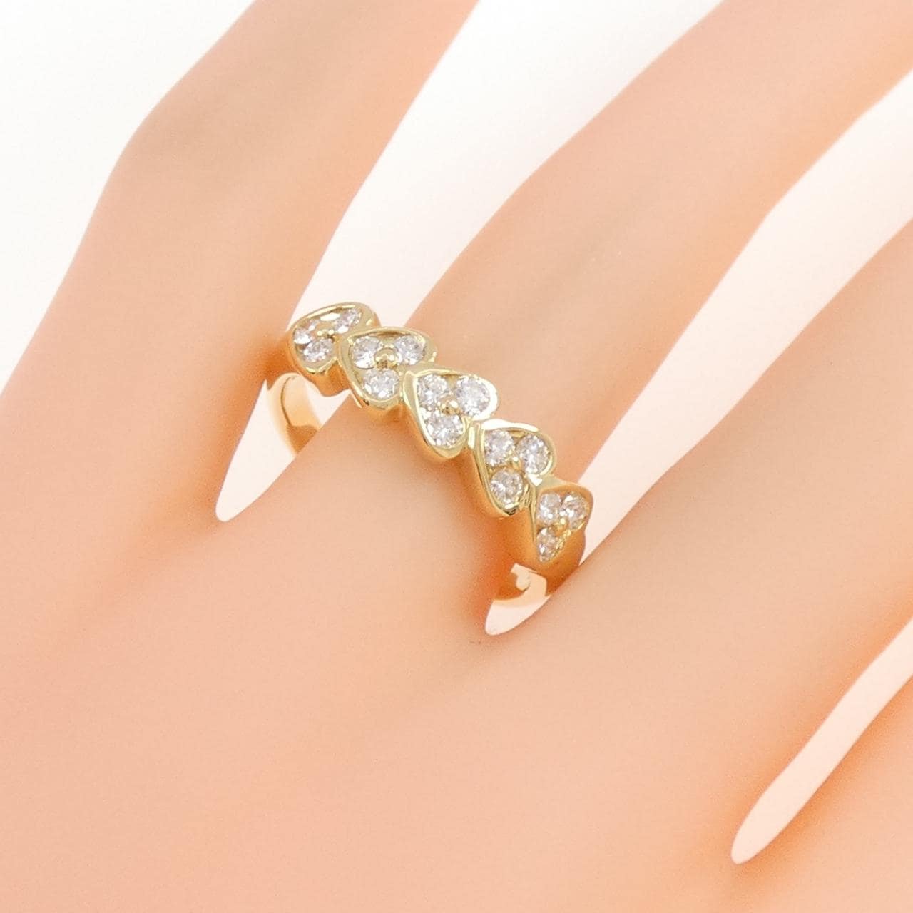 クイーン ダイヤモンド リング 0.55CT