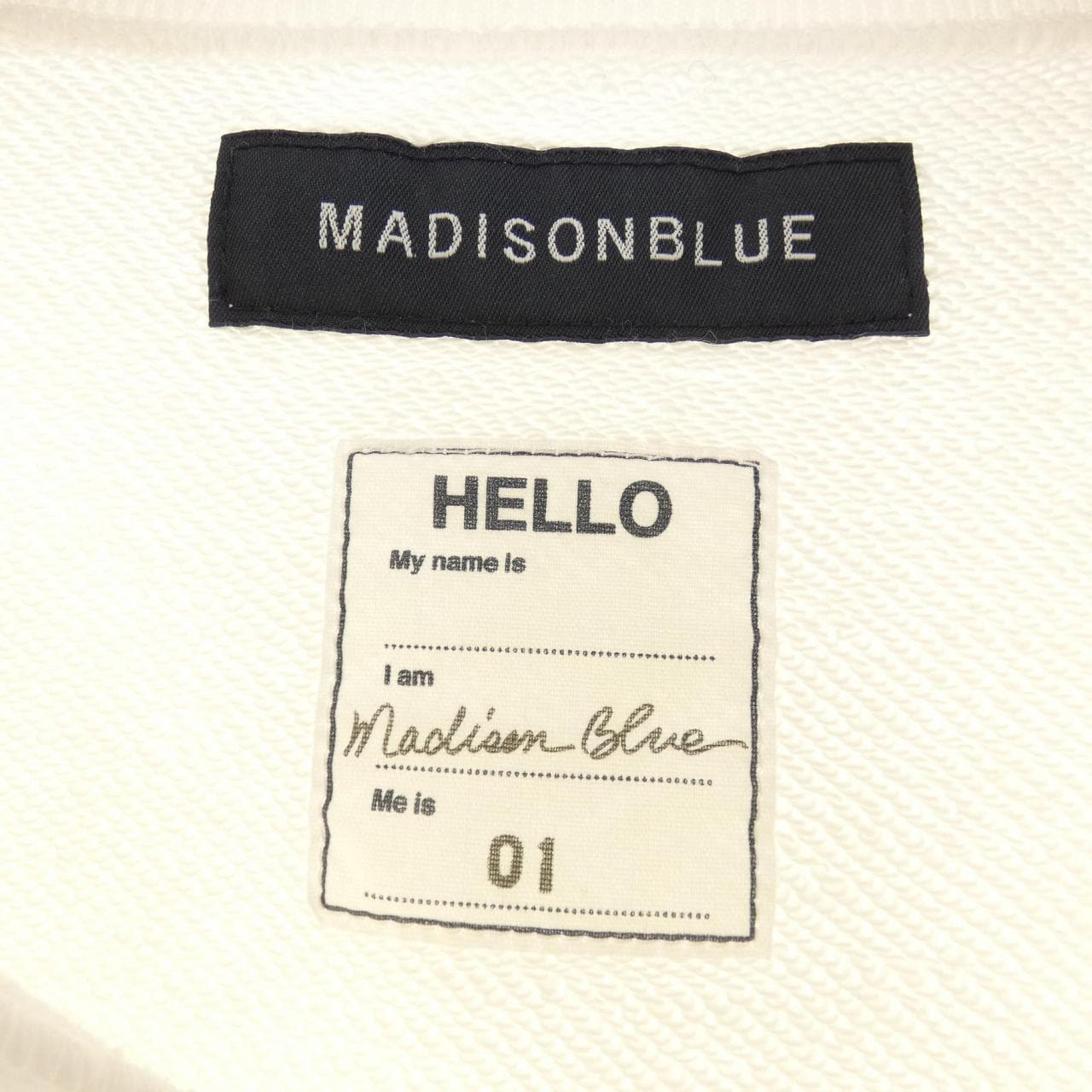 マディソンブルー MADISON BLUE MB244-7001 スウェット