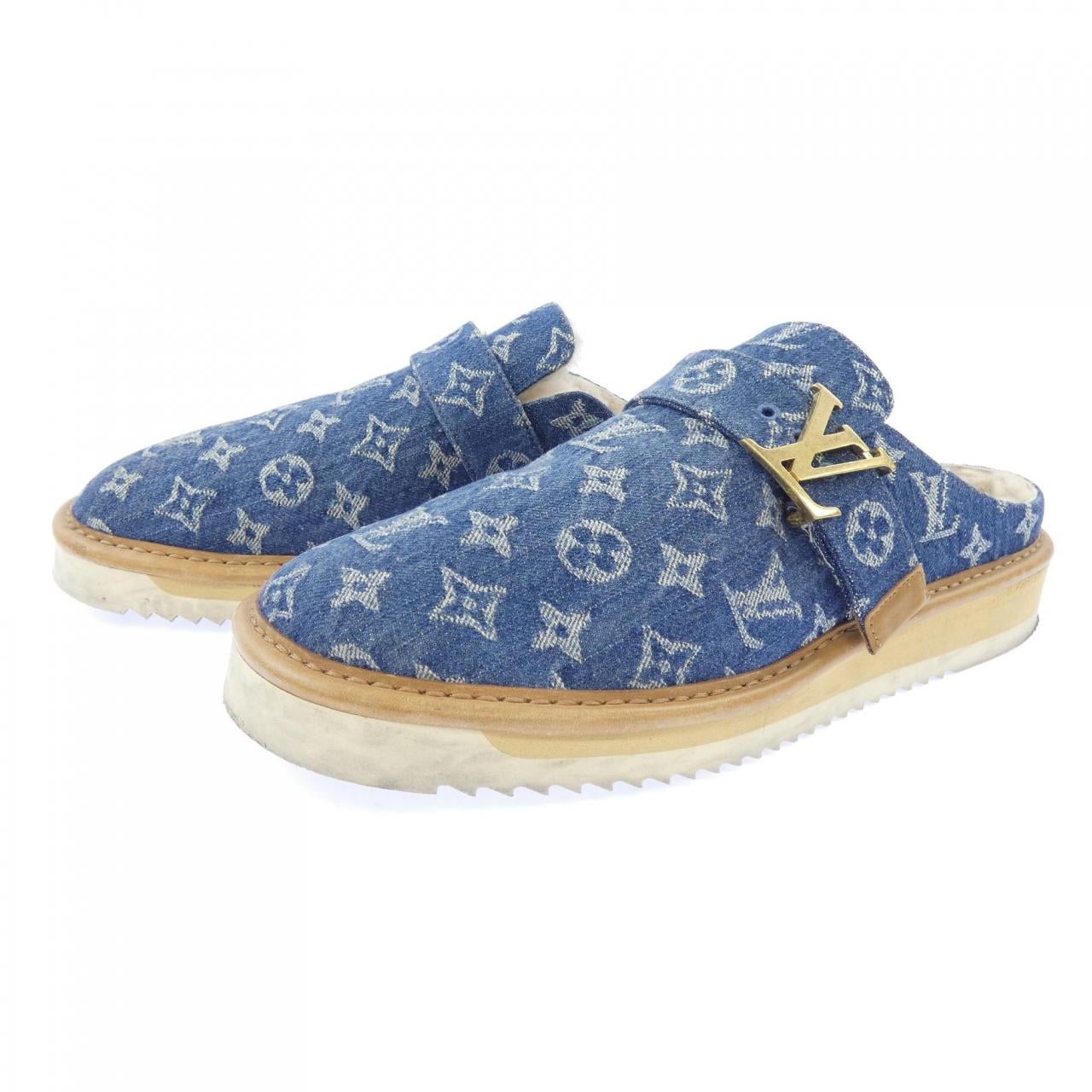 ルイヴィトン LOUIS VUITTON LVコージーラインミュール NIGO サンダル