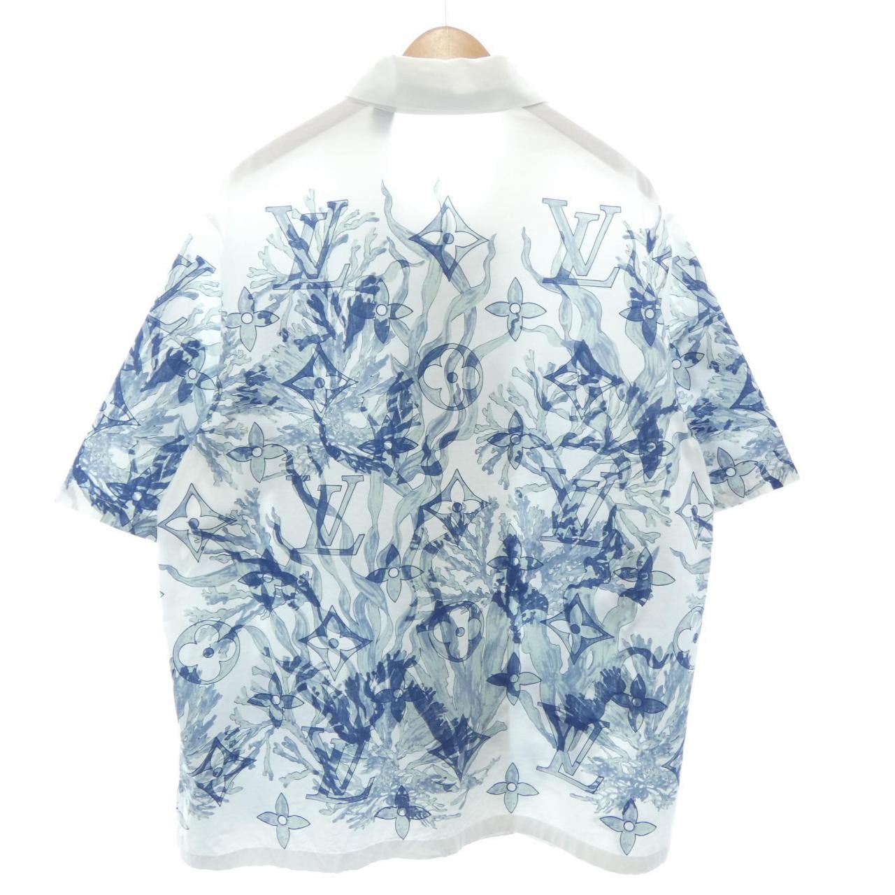 ルイヴィトン LOUIS VUITTON グラフィックショートスリーブコットンシャツ HPS36WAAV S／Sシャツ