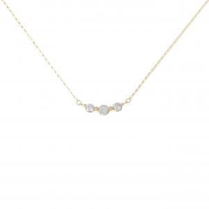 K18YG ダイヤモンド ネックレス 0.30CT