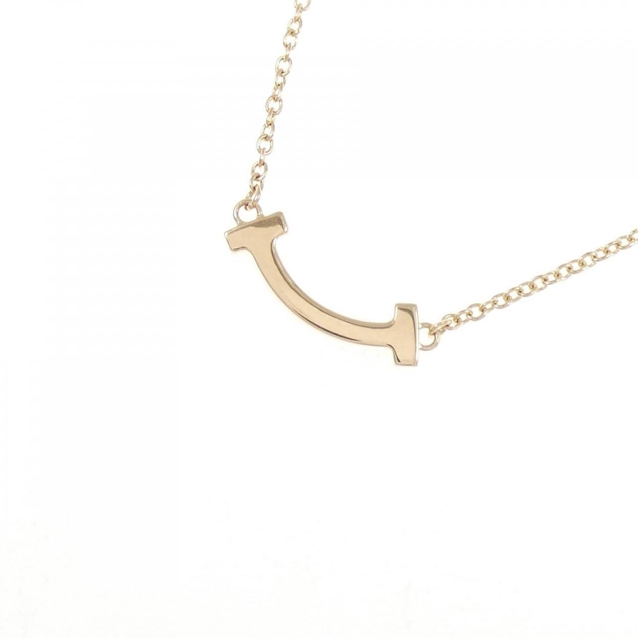 ティファニー Tスマイル ミニ ネックレス