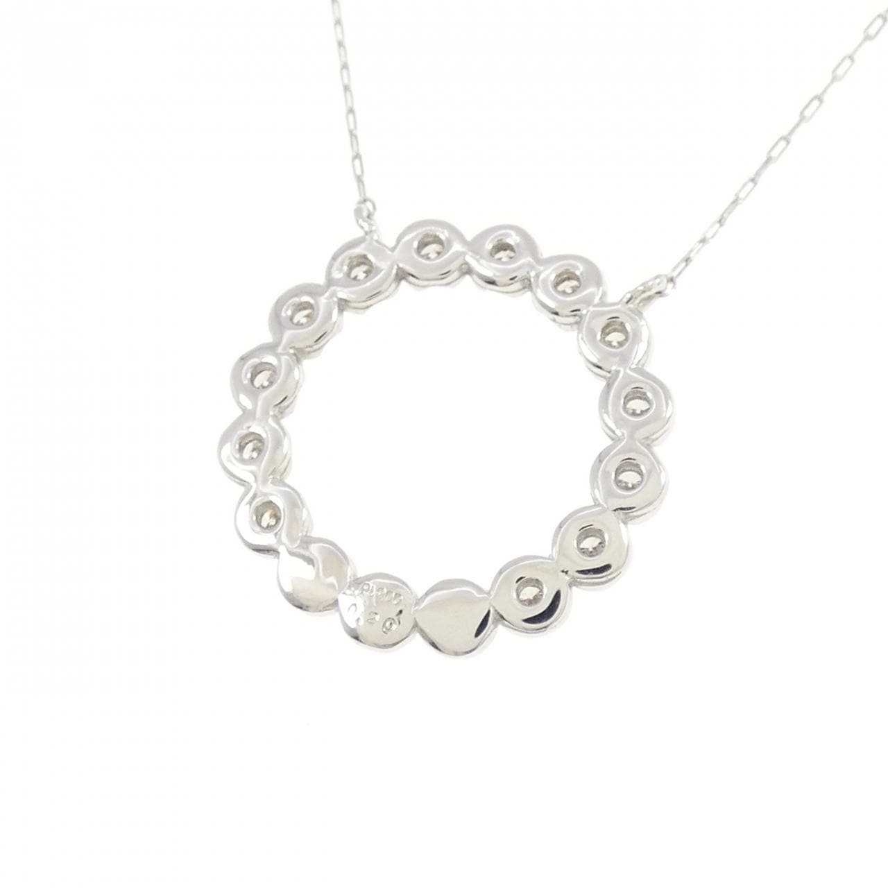 PT900/PT850 ダイヤモンド ネックレス 0.20CT