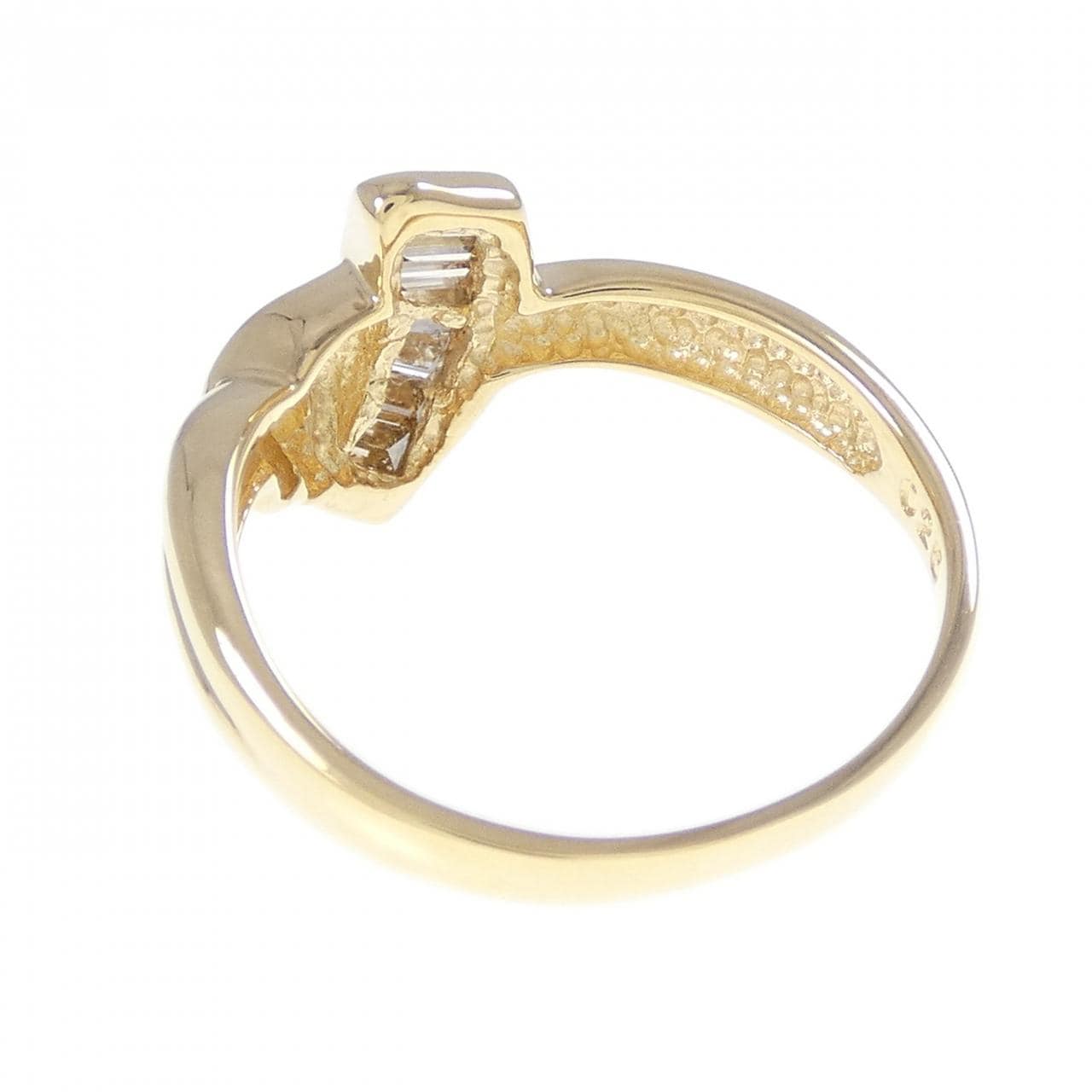 K18YG ダイヤモンド リング 0.25CT