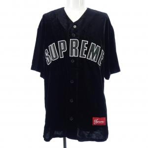 シュプリーム SUPREME VELVET BASEBALL S／Sシャツ