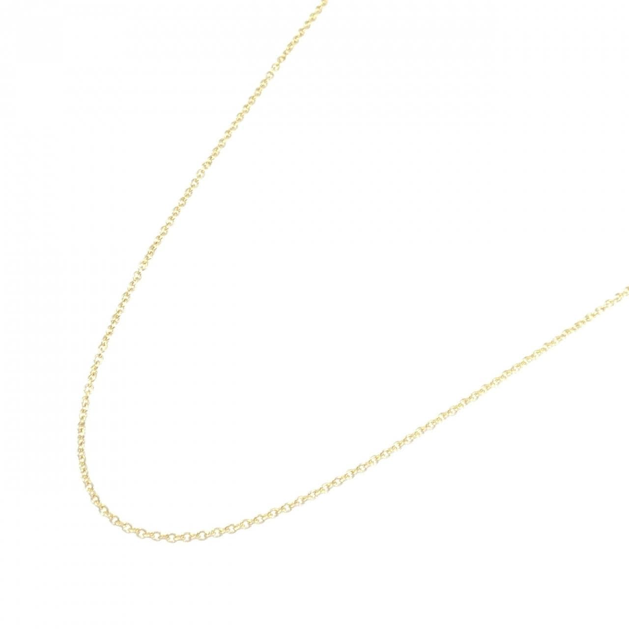 K18YG chain necklace