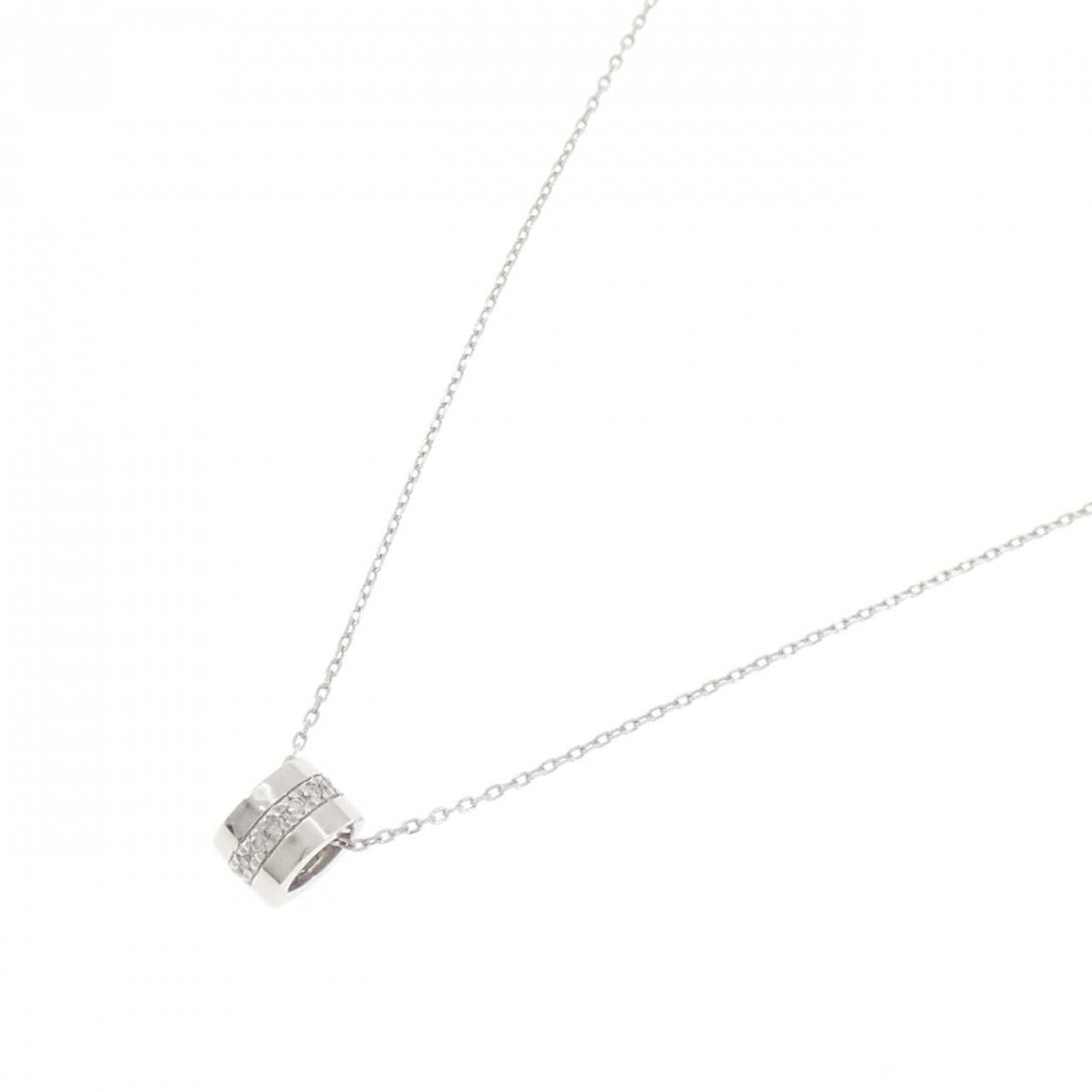 K10WG ダイヤモンド ネックレス