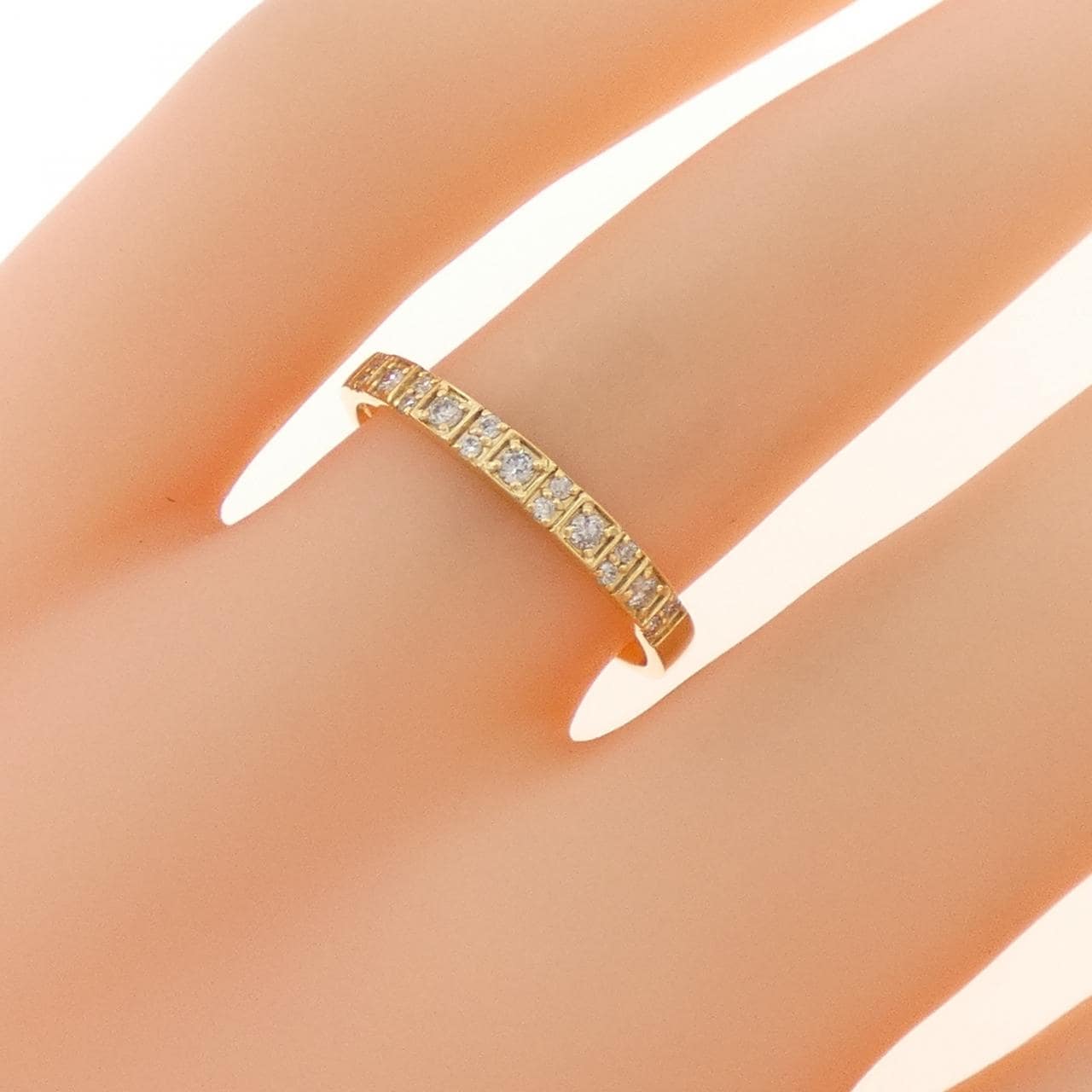 K18YG ダイヤモンド リング 0.10CT