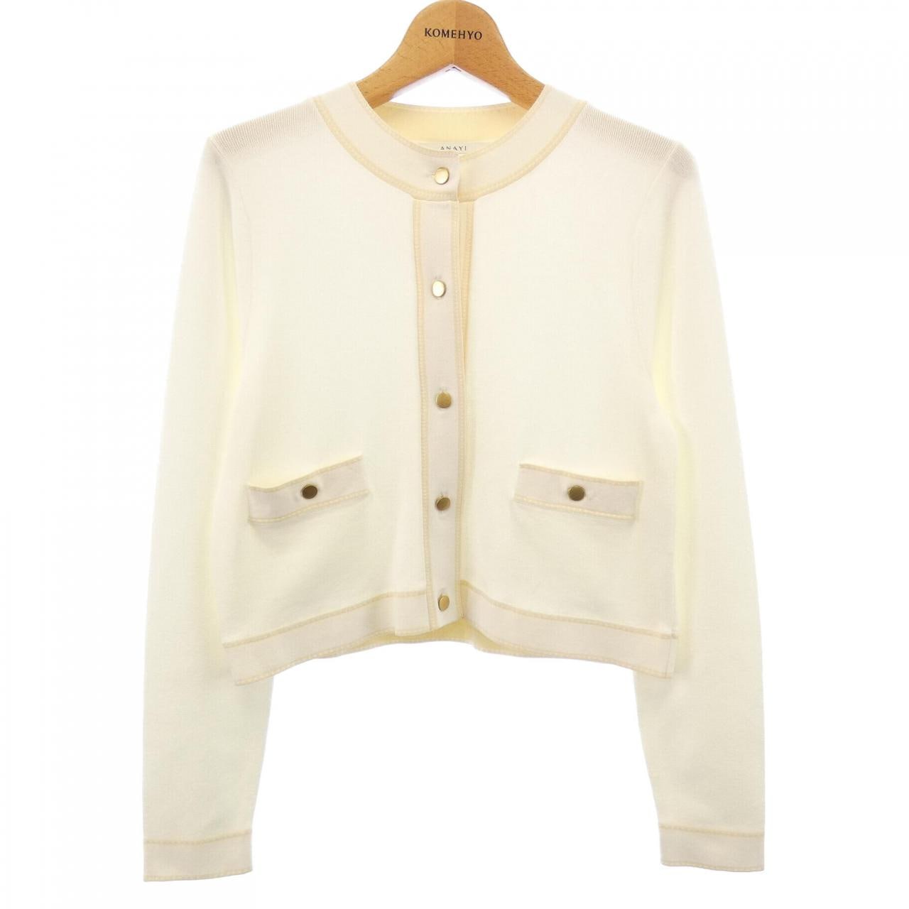 アナイ ANAYI カーディガン