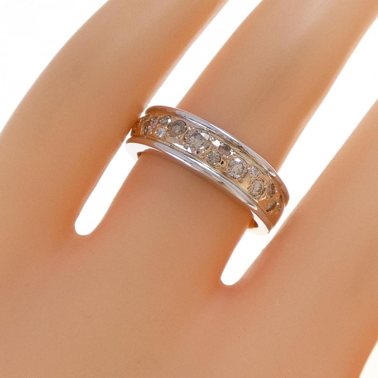 カシケイ メランジェセッティング リング 0.50CT