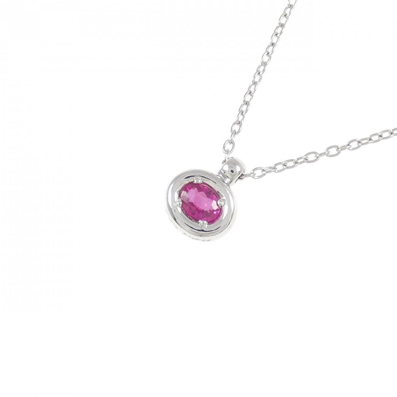 PT ruby necklace