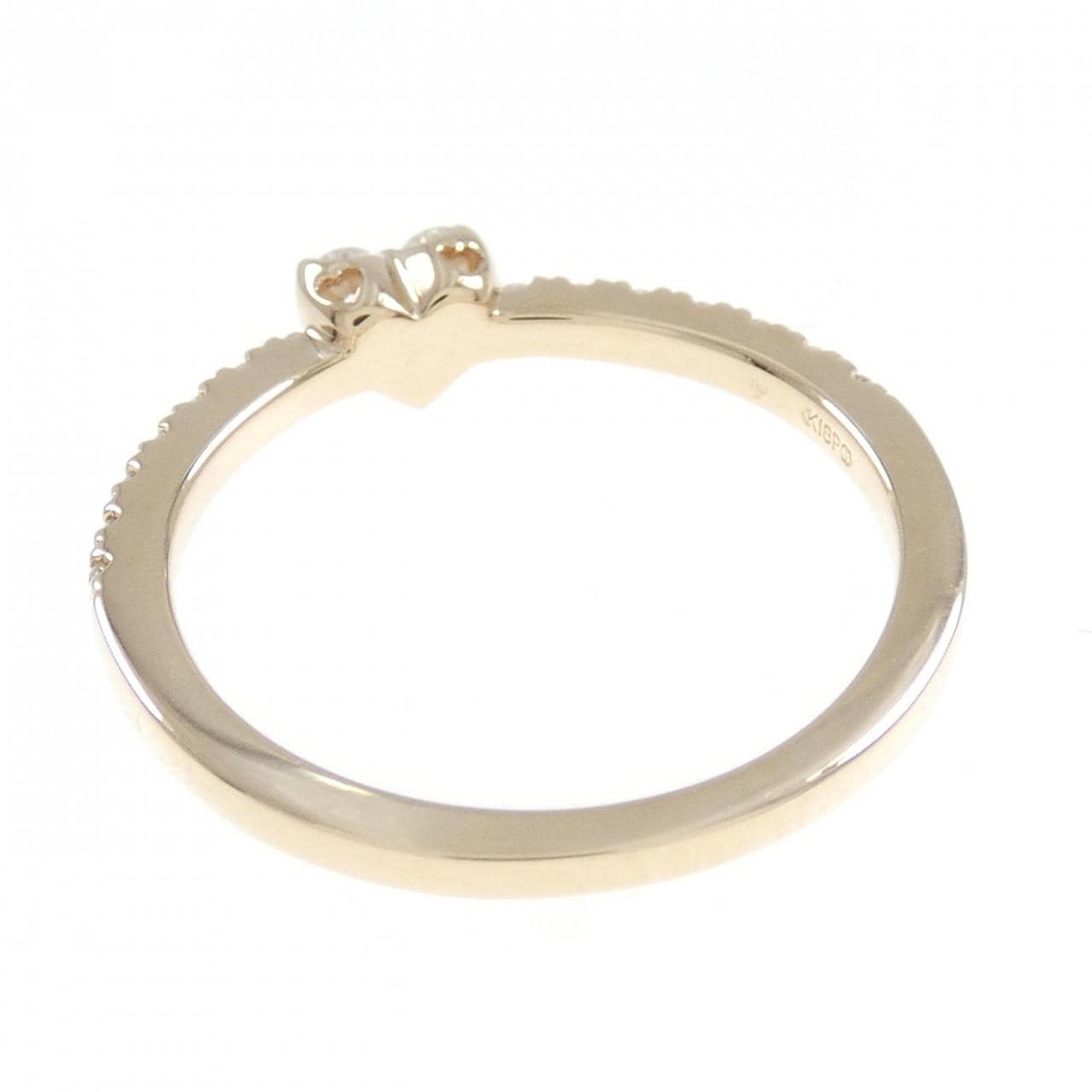ポンテヴェキオ ハート リング 0.18CT