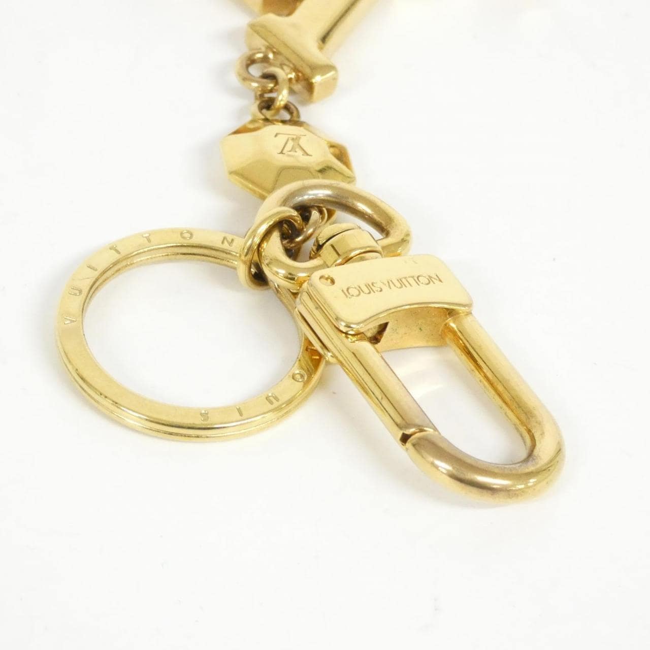 ルイヴィトン ポルト クレ LVファセット M65216 キーリング