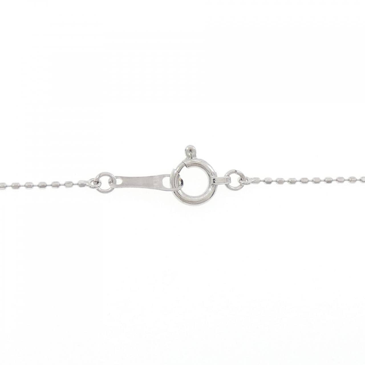 K18WG クロス ダイヤモンド ネックレス 1.00CT