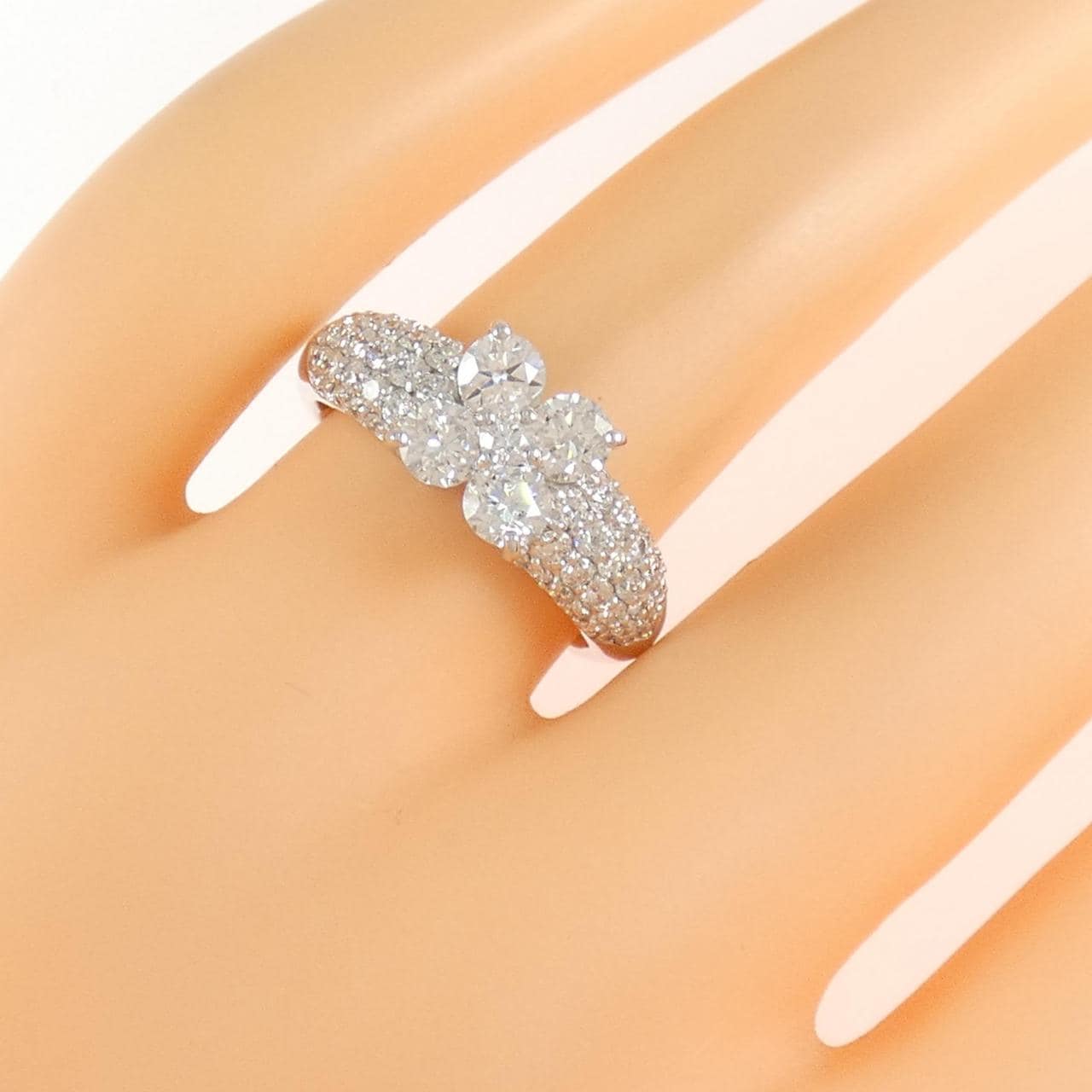 ポンテヴェキオ ダイヤモンド リング 1.57CT