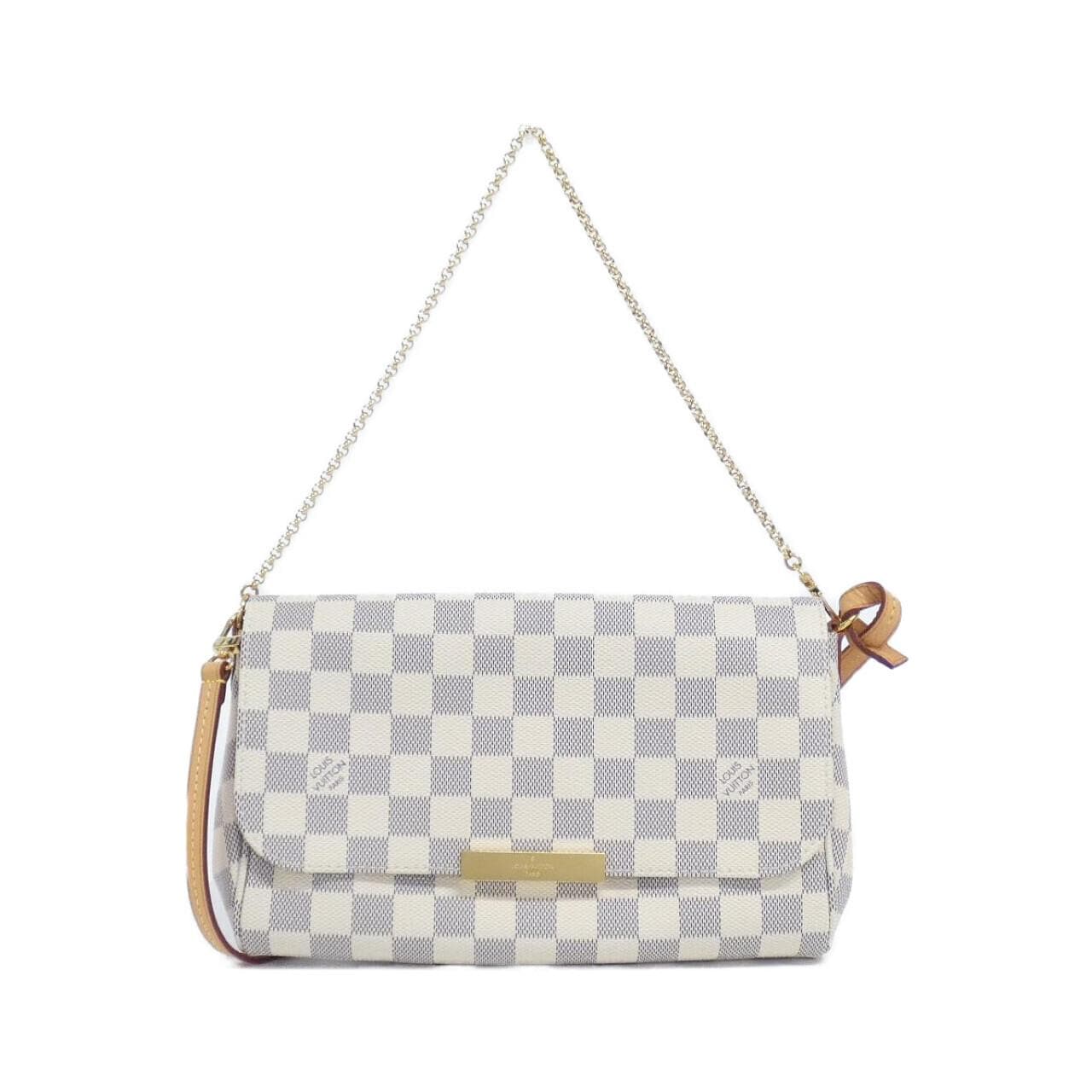 ルイヴィトン ダミエ アズール フェイボリット MM N41275 ショルダーバッグ