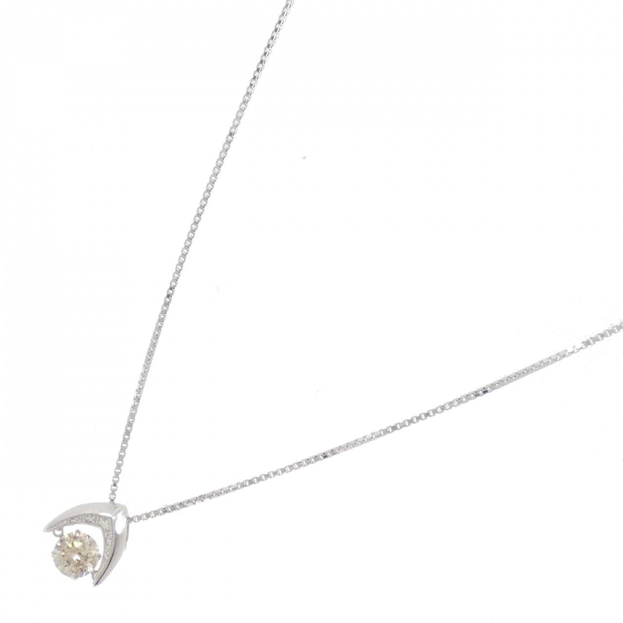 PT900/PT850 ダイヤモンド ネックレス 1.055CT