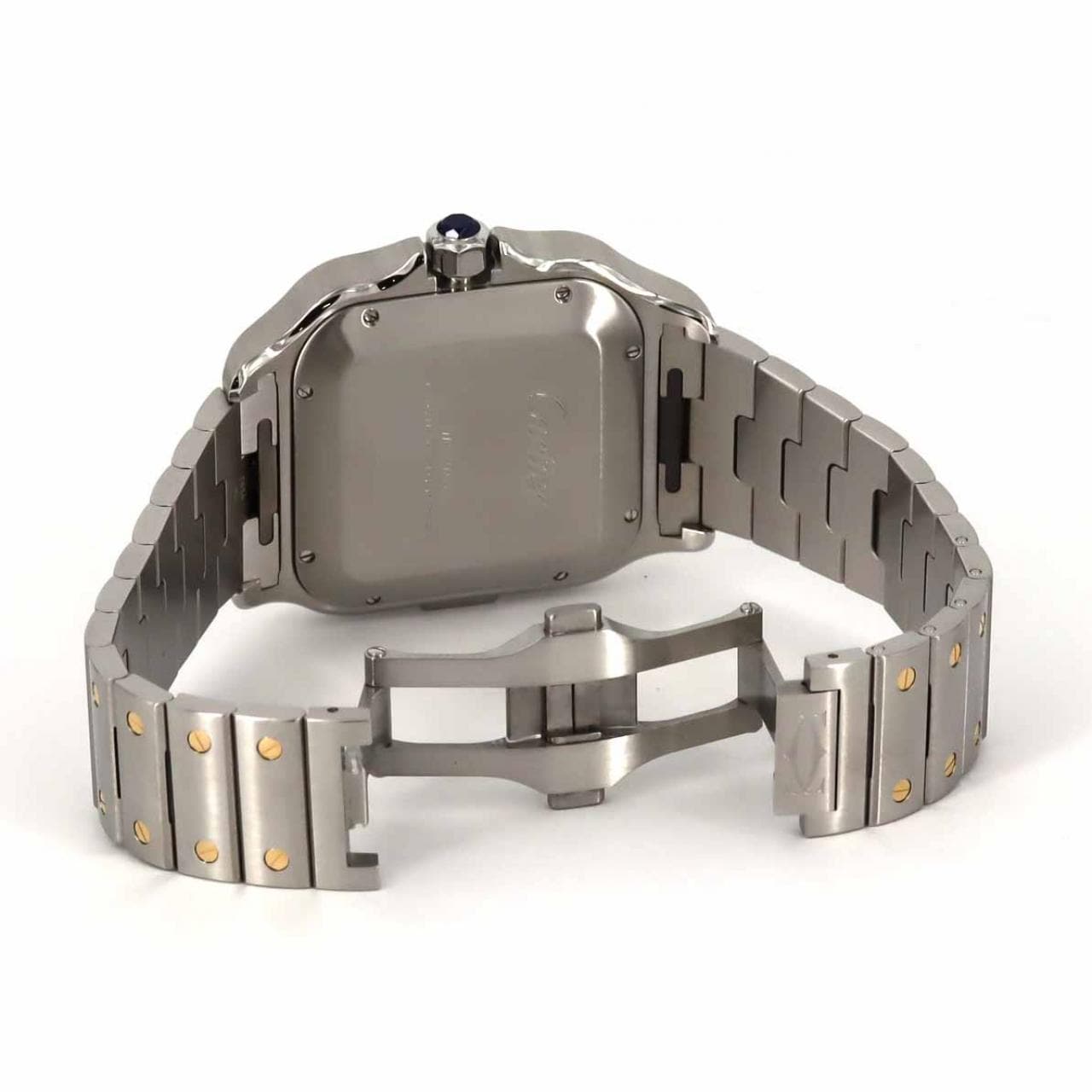 カルティエ サントスドゥカルティエクロノグラフXL コンビ W2SA0008 SSxYG 自動巻