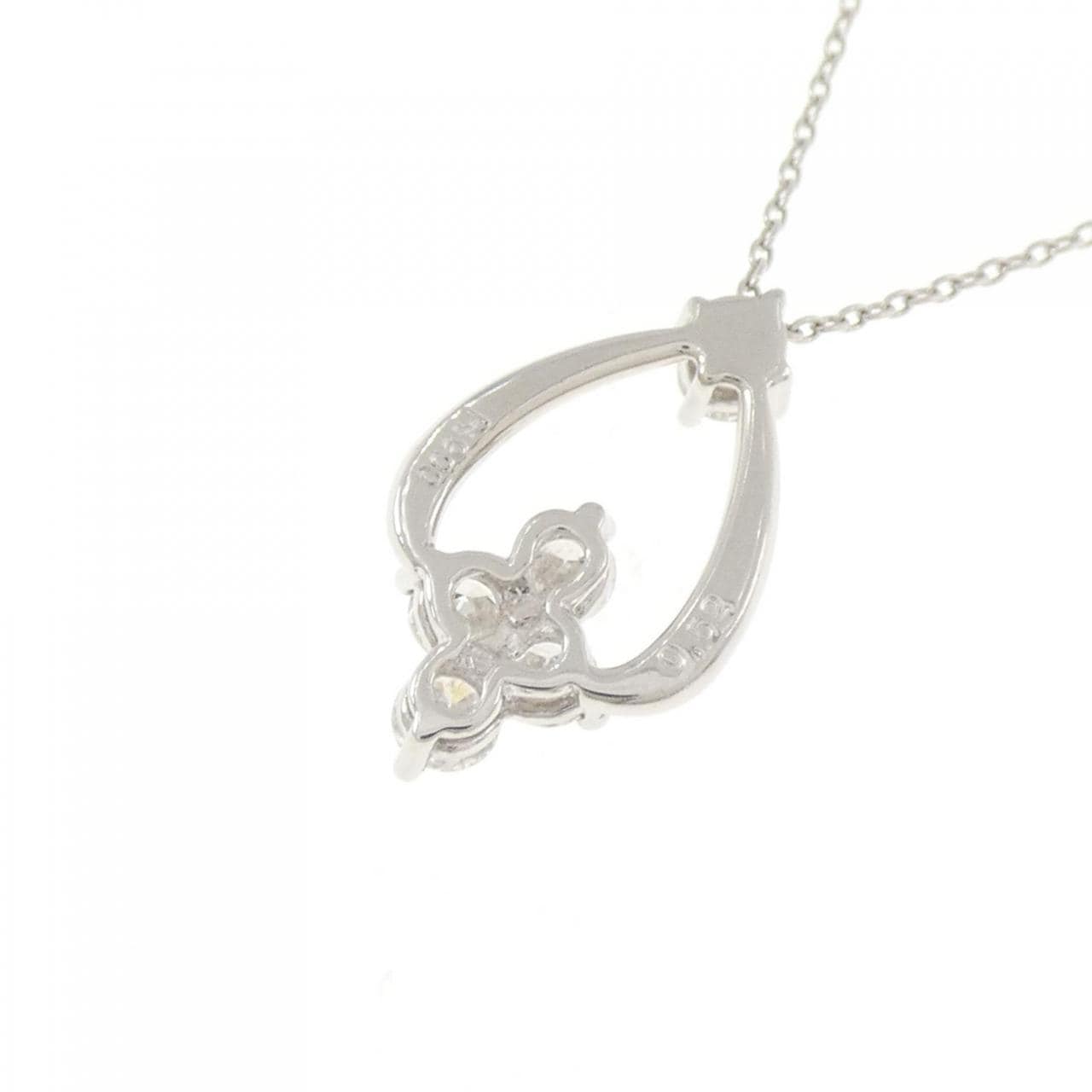 PT900/PT850 ダイヤモンド ネックレス 0.52CT