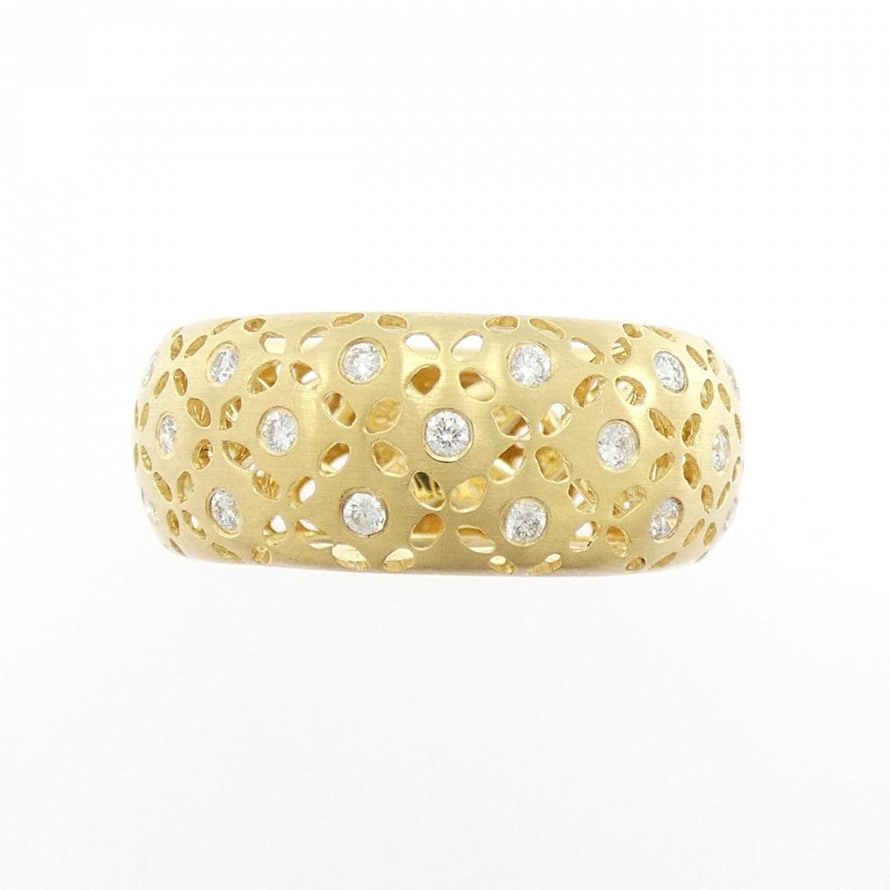 750YG ダイヤモンド リング 0.31CT